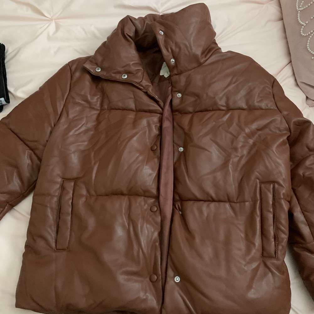 Brown Puffer Jacket